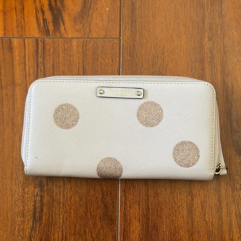 Kate Spade - Pale pink & Polka dot - Wallet